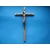 Krzyż drewniany  jasny brąz na ścianę.Duży 47 cm Wersja LUX